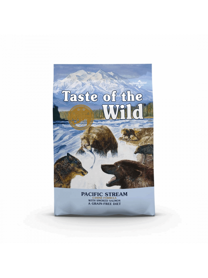 Taste Of The Wild Pacific Stream Canine με καπνιστό σολομό 12,2kg
